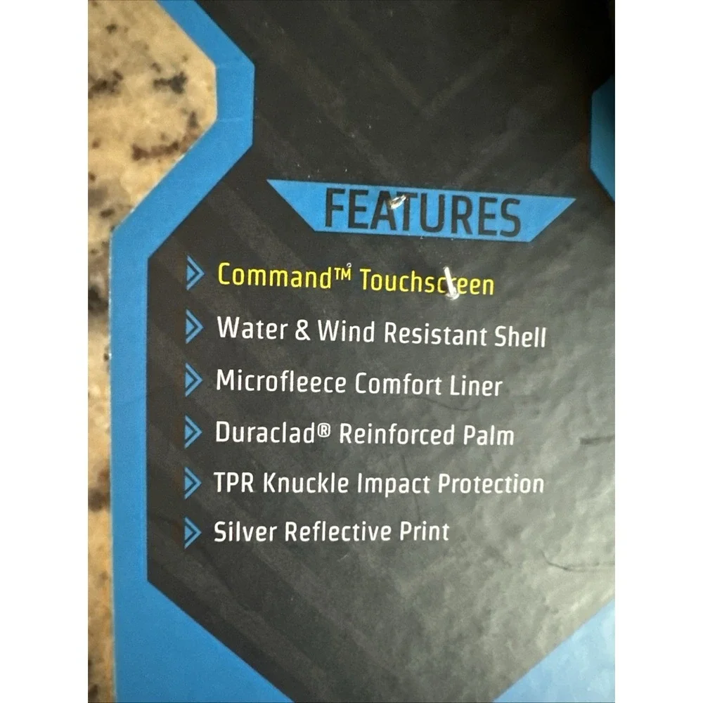 New Ironclad CCG2-06-XXL Cold Condition XXL Synthetic Leather Black Work Gloves